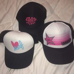 BUNDLE Three SnapBack Hats! One Size Fits All
