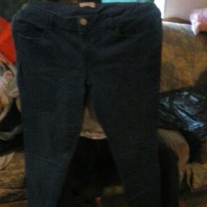 Navy blue aeropostale skinny jeans