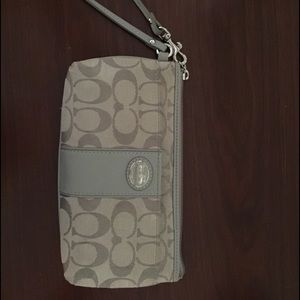 Large Coach Wristlet