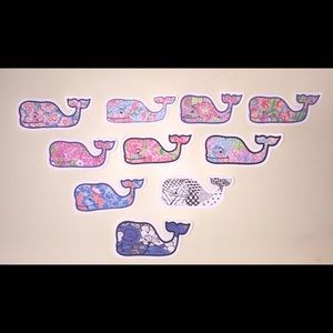 lily Pulitzer VV stickers