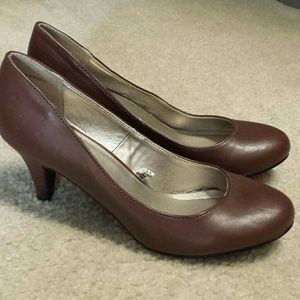 Brown heels