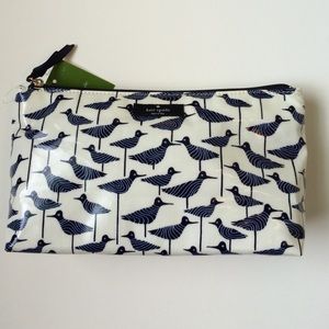NWT Kate Spade Sandpiper Cosmetic Bag
