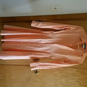 Adorable peach Ralph Lauren shirt dress