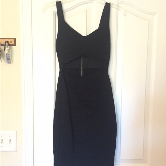 Black express dress