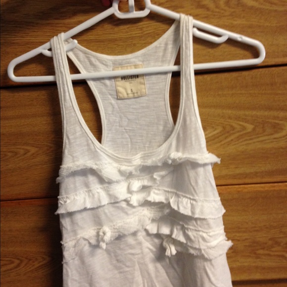 Hollister Ruffle Razorback Tank - Picture 2 of 2