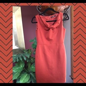 Tahari Rust/Orange Dress