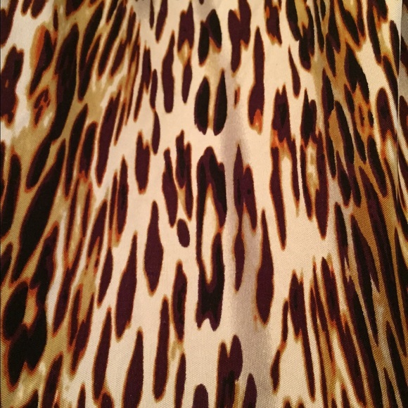 Leopard silk top - Picture 3 of 4