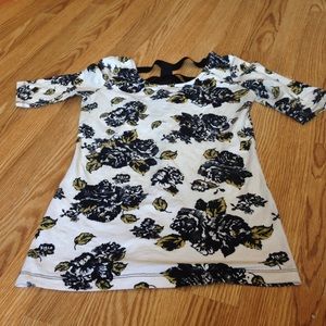 vintage quarter sleeve top