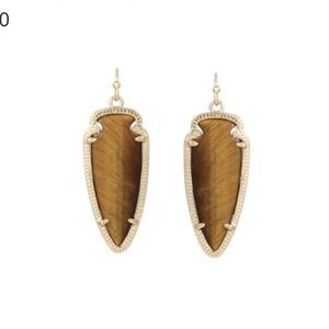 Kendra Scott Sky Earring - Tiger's Eye