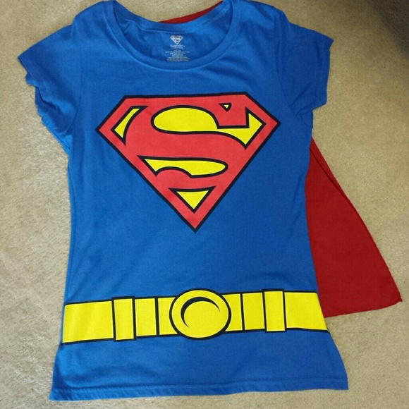 Superman shirt with cape