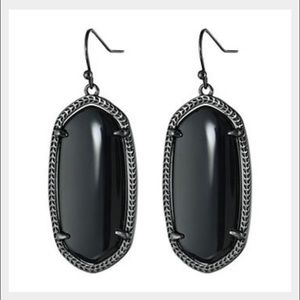 Kendra Scott Elle Earring - gunmetal
