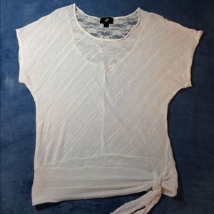 iZ Byer brand lace back shirt