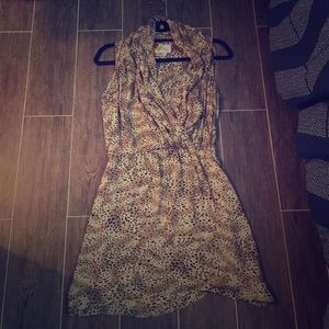 Parker leopard print dress