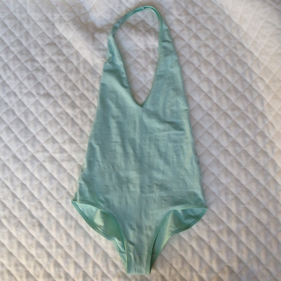 American Apparel Halter Leotard