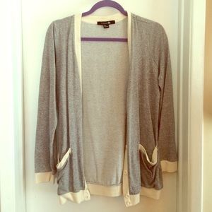 Simple Grey Cardigan!