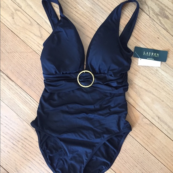 Ralph Lauren Other - *bundle* Black Ralph Lauren One Piece Bathing Suit