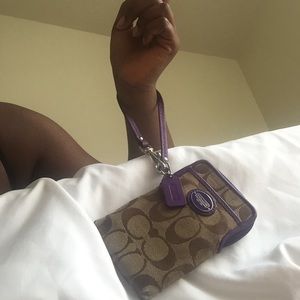 Coach wristlet