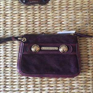 Burgundy Juicy Couture Wristlet