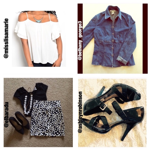 Outfits under $💯 from my favorite closets!