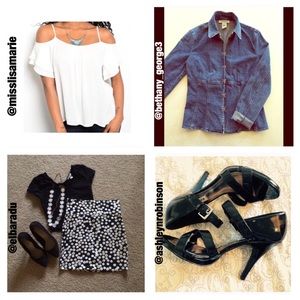 Outfits under $💯 from my favorite closets!