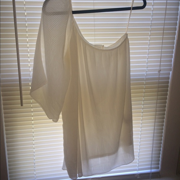 White One Shoulder Dress - Picture 1 of 6
