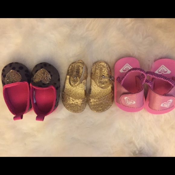 Brand new never walked in baby shoes