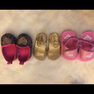 Brand new never walked in baby shoes