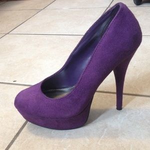 Purple High Heels