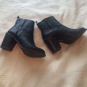 Black boots