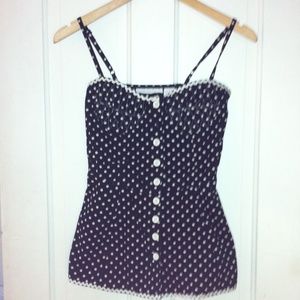 Care-to-Polka? Corset Top