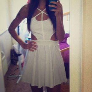 White dress