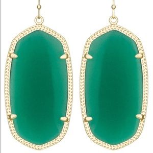 Kendra Scott Danielle Earrings - green