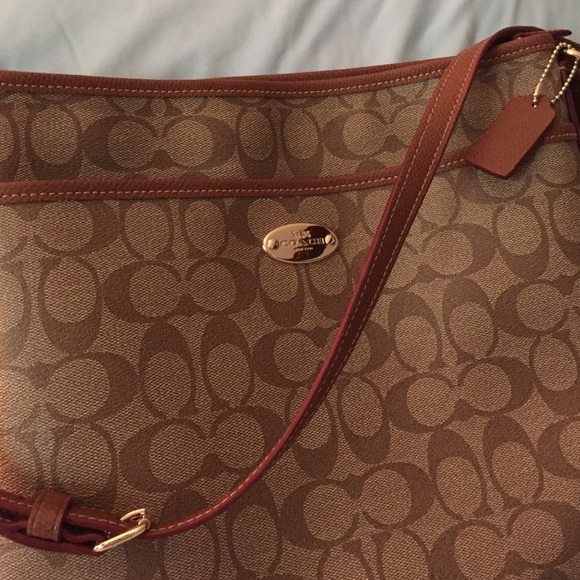 Large Coach messager tote - Picture 2 of 4