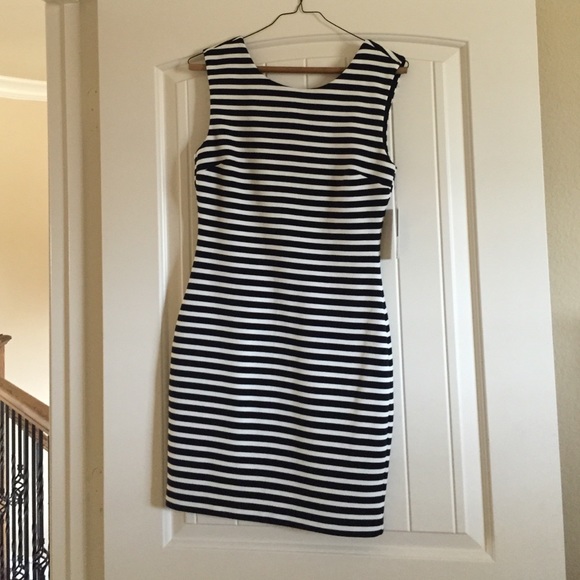 Juicy Couture Navy Stripe Dress