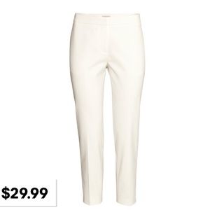 H&M white pants! NWT! Never worn!