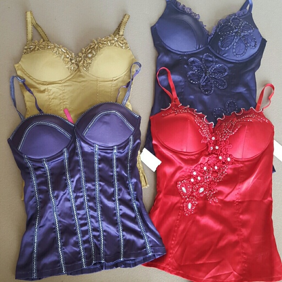 Colorful Corsets Halloween Idea