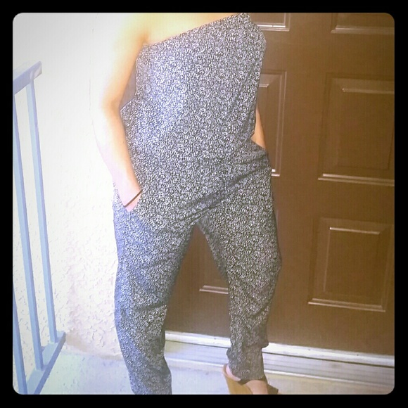 Strapless jumpsuit
