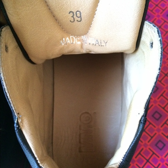 ❌SOLD ❌ Black Leopard Hightop Sneakers - Picture 3 of 4