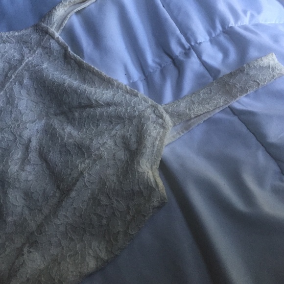 white lace dress