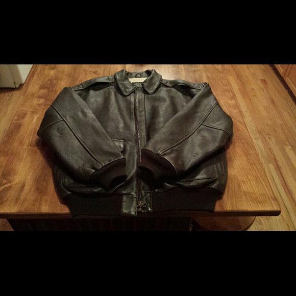 Avirex Vintage A2 Bomber Jacket - Picture 2 of 4