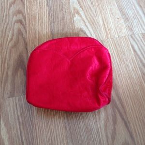 red make up case