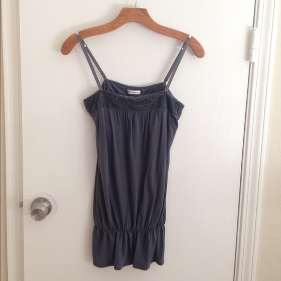 Gray Abercrombie Top