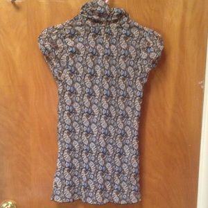 Zara High-Neck Blouse