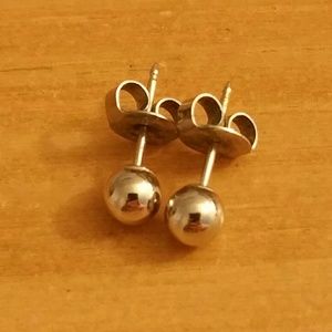Silver earings