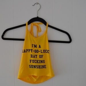 O Mighty Weekend "Happy Go Lucky" halter