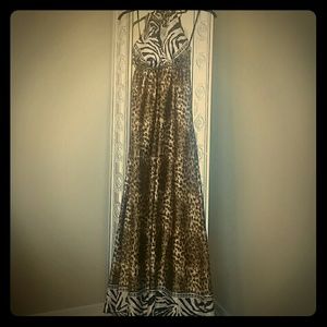 Halter maxi dress