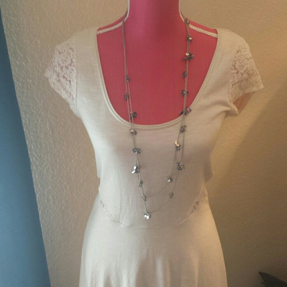 American Eagle Outfitters White knit Dress - Picture 1 of 4