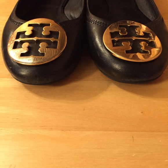 Tory Burch Black Reva Ballet Flats - Picture 4 of 4