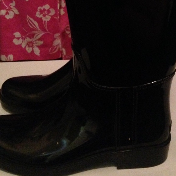 Coach rain boots