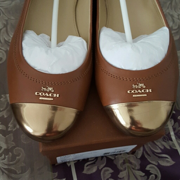 *** SOLD*** NWB! COACH CHELSEA FLAT SIZE 10 - Picture 3 of 3